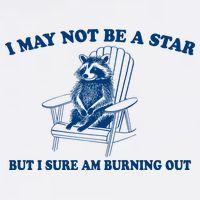 I May Not Be A Star Raccoon Meme – Funny Trash Panda Self-Deprecating Tank Top