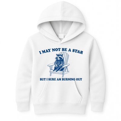 I May Not Be A Star Raccoon Meme – Funny Trash Panda Self-Deprecating Kids Hoodie