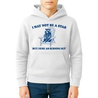 I May Not Be A Star Raccoon Meme – Funny Trash Panda Self-Deprecating Kids Hoodie