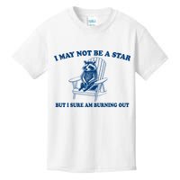 I May Not Be A Star Raccoon Meme – Funny Trash Panda Self-Deprecating Kids T-Shirt