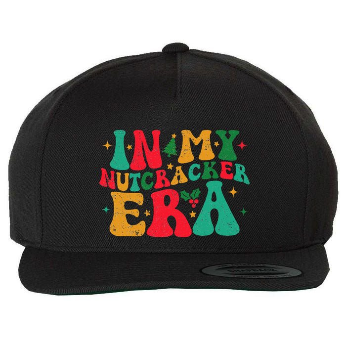 In My Nutcracker Era Groovy Xmas Funny Nutcracker Christmas Wool Snapback Cap