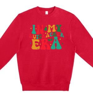 In My Nutcracker Era Groovy Xmas Funny Nutcracker Christmas Premium Crewneck Sweatshirt