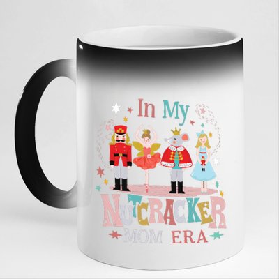 In My Nutcracker Mom Era 11oz Black Color Changing Mug