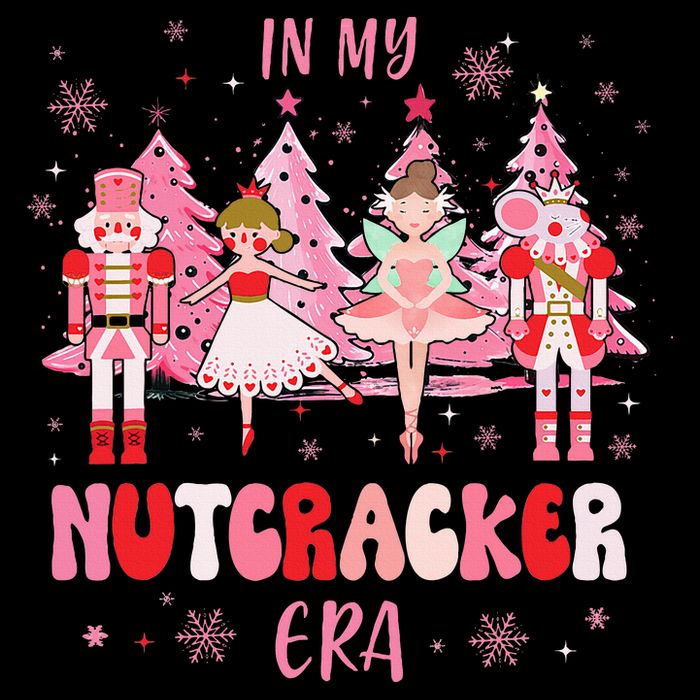 In My Nutcracker Era Christmas Nutcracker Ballet Festive Tall T-Shirt