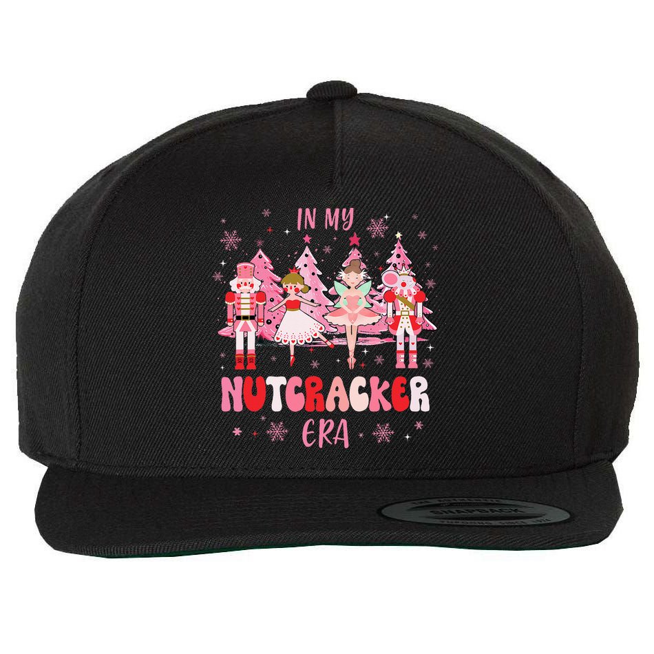 In My Nutcracker Era Christmas Nutcracker Ballet Festive Wool Snapback Cap