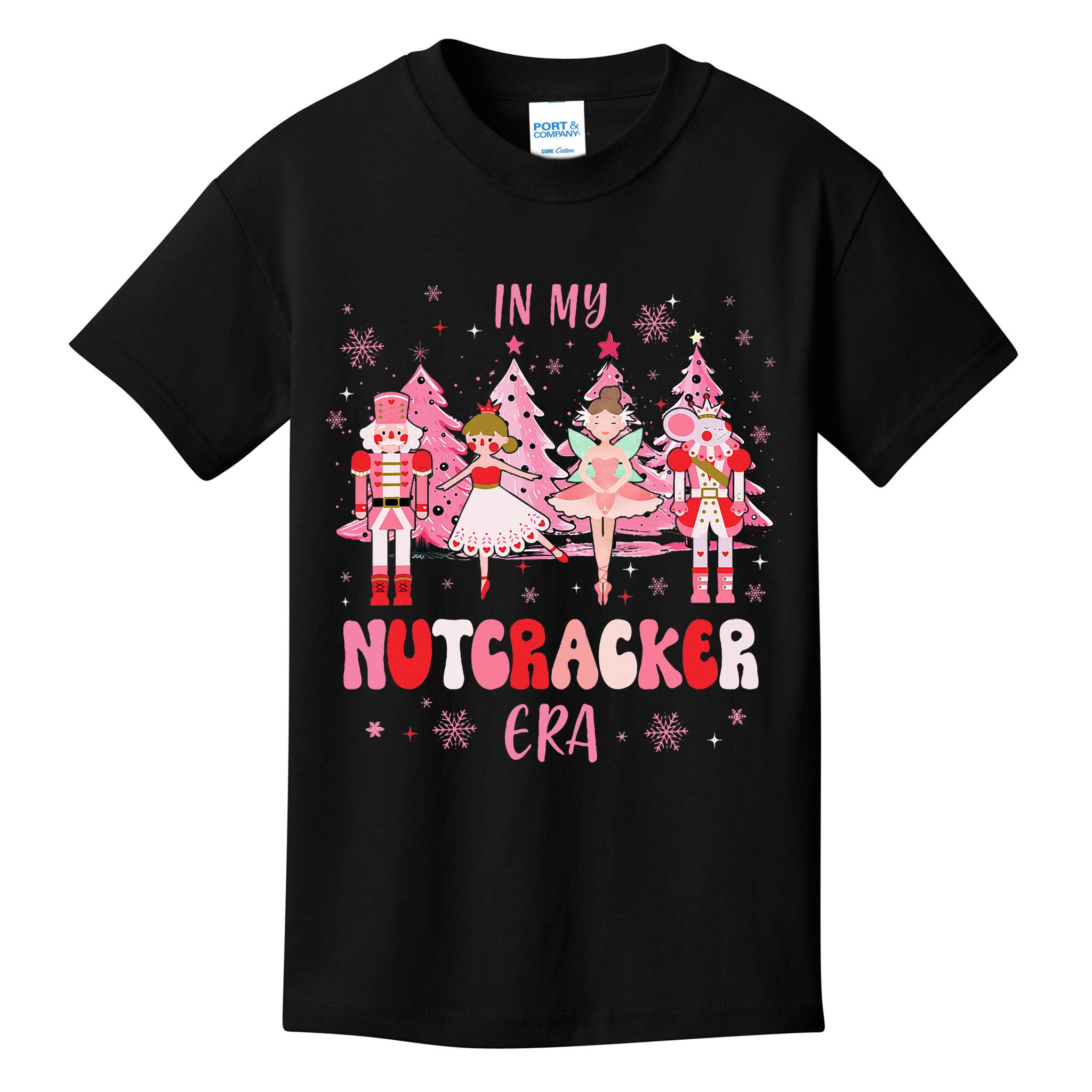 In My Nutcracker Era Christmas Nutcracker Ballet Festive Kids T-Shirt