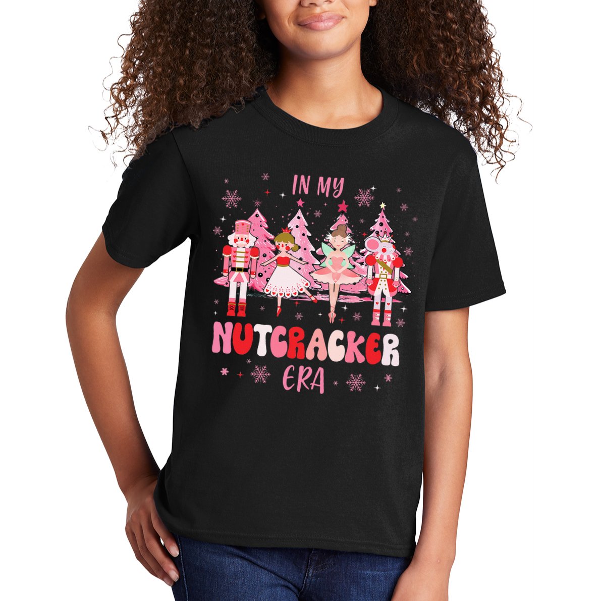 In My Nutcracker Era Christmas Nutcracker Ballet Festive Kids T-Shirt