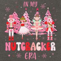 In My Nutcracker Era Christmas Nutcracker Ballet Festive Cotton Canvas Backpack