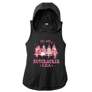 In My Nutcracker Era Christmas Nutcracker Ballet Festive  Ladies PosiCharge Tri-Blend Wicking Draft Hoodie Tank