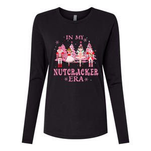 In My Nutcracker Era Christmas Nutcracker Ballet Festive  Womens Cotton Relaxed Long Sleeve T-Shirt