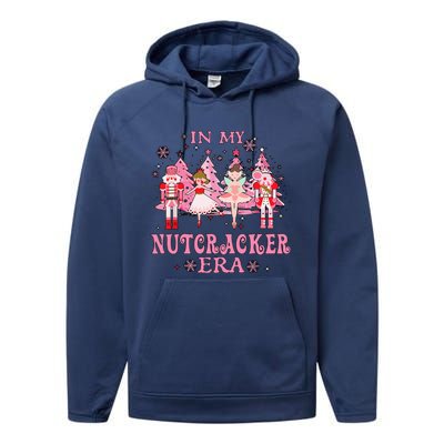 In My Nutcracker Era Christmas Nutcracker Ballet Festive  Performance Fleece Hoodie