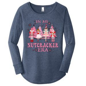 In My Nutcracker Era Christmas Nutcracker Ballet Festive  Women's Perfect Tri Tunic Long Sleeve Shirt