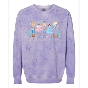 In My Nutcracker Era Christmas Nutcracker Ballet Festive Colorblast Crewneck Sweatshirt