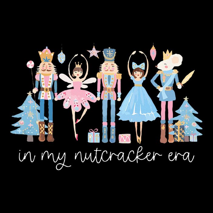 In My Nutcracker Era Christmas Nutcracker Ballet Festive Sweatshirt