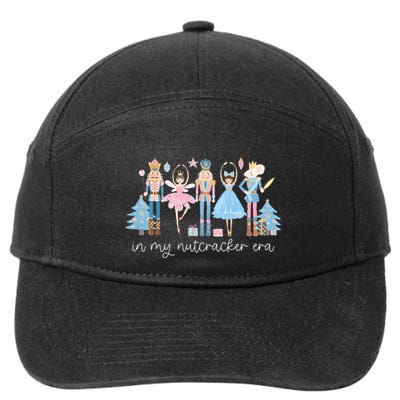 In My Nutcracker Era Christmas Nutcracker Ballet Festive 7-Panel Snapback Hat