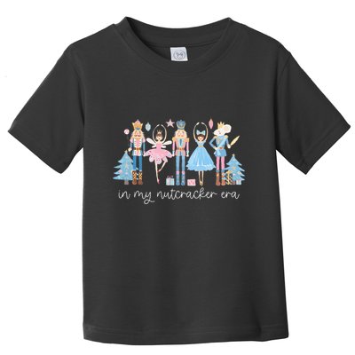 In My Nutcracker Era Christmas Nutcracker Ballet Festive Toddler T-Shirt