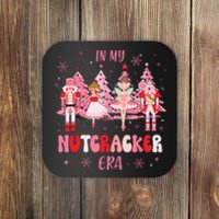 In My Nutcracker Era Christmas Nutcracker Ballet Festive Coaster