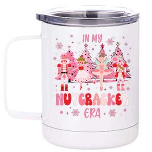 In My Nutcracker Era Christmas Nutcracker Ballet Festive 12 oz Stainless Steel Tumbler Cup