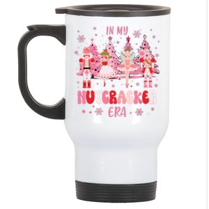 In My Nutcracker Era Christmas Nutcracker Ballet Festive Stainless Steel Travel Mug