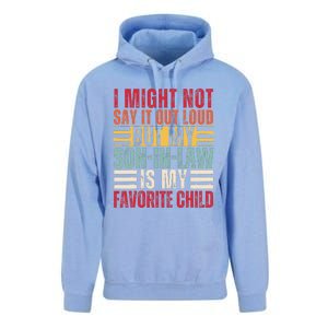 I Might Not Say It Out Loud But My Son In Law Is My Favorite Love Unisex Surf Hoodie