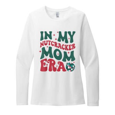 In My Nutcracker Mom Era Christmas Nutcracker Ballet Festive Womens CVC Long Sleeve Shirt