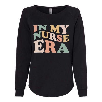 In My Nurse Era Gift For Nurse Womens California Wash Sweatshirt