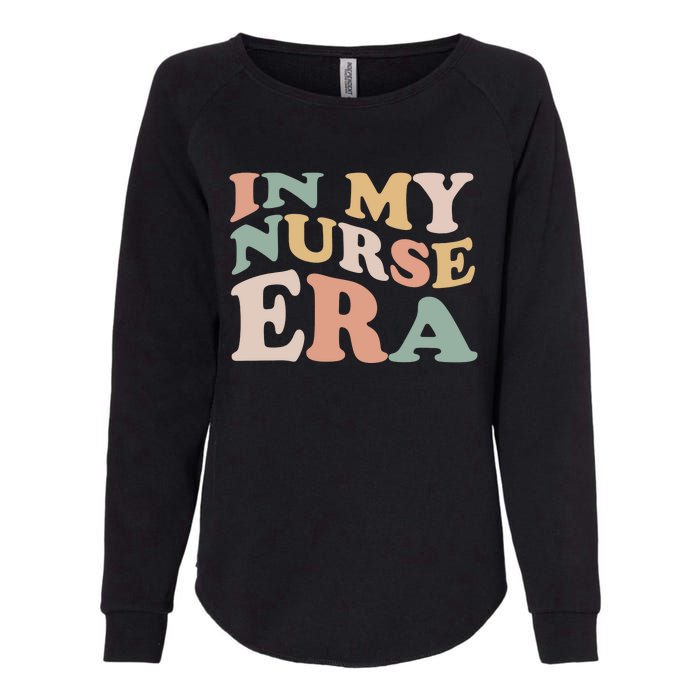 In My Nurse Era Gift For Nurse Womens California Wash Sweatshirt