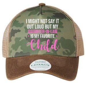 I Might Not Say It Out Loud But My Daughter In Law Is My Favorite Legacy Tie Dye Trucker Hat