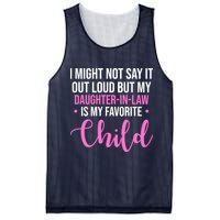 I Might Not Say It Out Loud But My Daughter In Law Is My Favorite Mesh Reversible Basketball Jersey Tank