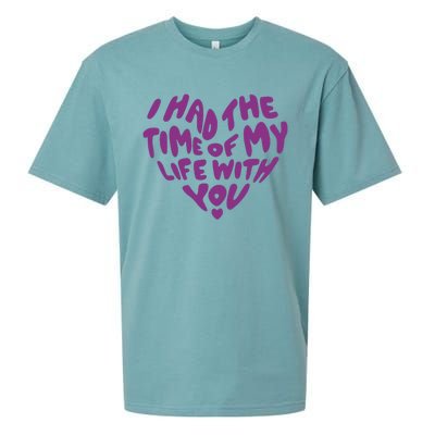 In My Now Speak Era I Have The Time Of My Life With You Sueded Cloud Jersey T-Shirt