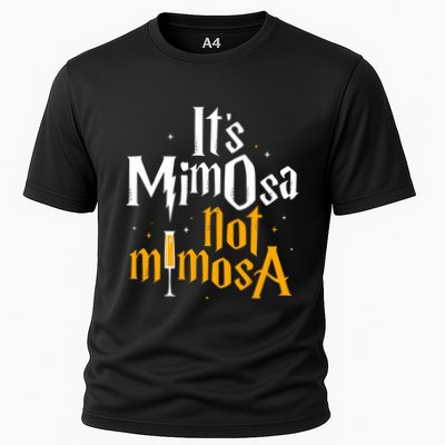 ItS Mimosa Not Mimosas Funny Drinking Party Cooling Performance Crew T-Shirt