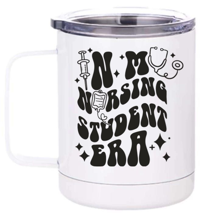 In My Nursing Student Era Nurse Student 12 oz Stainless Steel Tumbler Cup