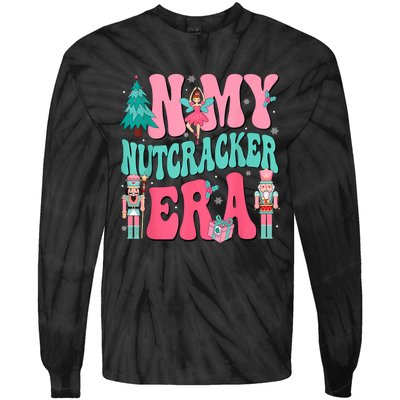 In My Nutcracker Era Nutcracker Squad Christmas 2024 Tie-Dye Long Sleeve Shirt