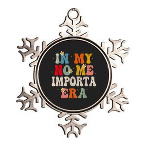 In My No Me Importa Era In My I DonT Care Era In Spanish Metallic Star Ornament