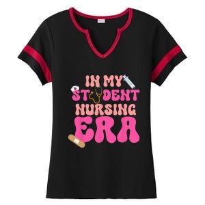 In My Nursing Student Era Product Ladies Halftime Notch Neck Tee