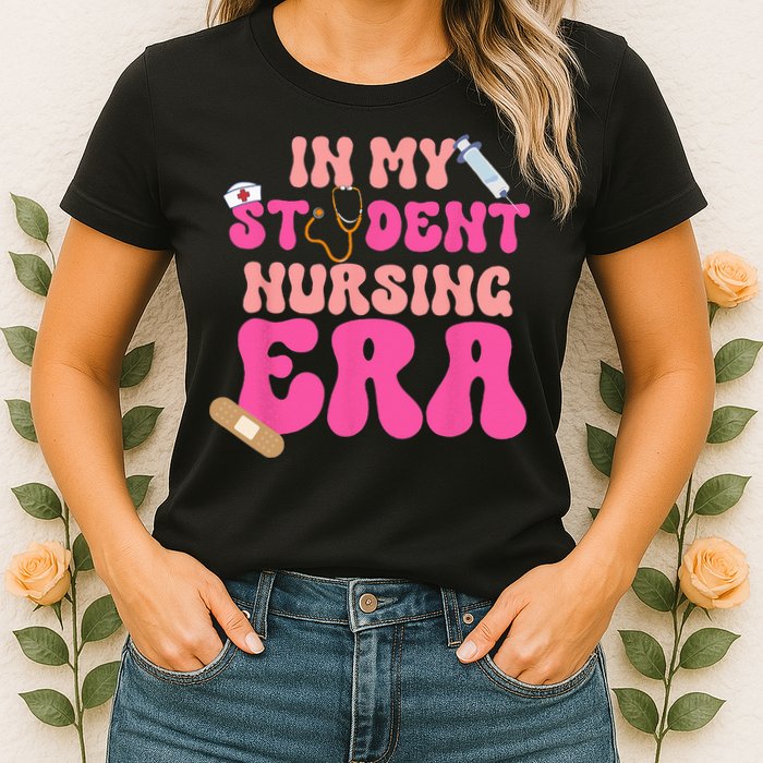 In My Nursing Student Era Product Womens T-Shirt