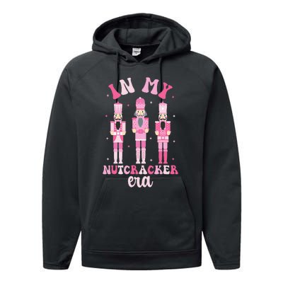 In My Nutcracker Era Groovy Xmasnutcracker Christmas Performance Fleece Hoodie