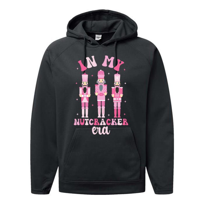 In My Nutcracker Era Groovy Xmasnutcracker Christmas Performance Fleece Hoodie