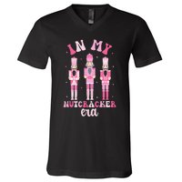 In My Nutcracker Era Groovy Xmasnutcracker Christmas V-Neck T-Shirt