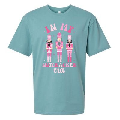 In My Nutcracker Era Groovy Xmasnutcracker Christmas Sueded Cloud Jersey T-Shirt