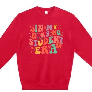 In My Nursing Student Era Future Nurse Nursing Premium Crewneck Sweatshirt