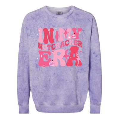 In My Nutcracker Era Christmas Xmas Holiday Family Matching  Colorblast Crewneck Sweatshirt