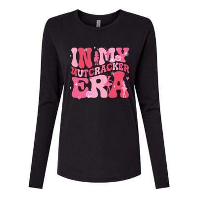 In My Nutcracker Era Christmas Xmas Holiday Family Matching  Womens Cotton Relaxed Long Sleeve T-Shirt