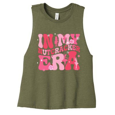 In My Nutcracker Era Christmas Xmas Holiday Family Matching  Women's Racerback Cropped Tank