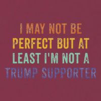 I May Not Be Perfect But At Least IM Not A Trump Supporter 16oz Travel Tumbler
