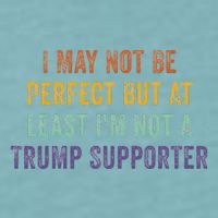I May Not Be Perfect But At Least IM Not A Trump Supporter Sueded Cloud Jersey T-Shirt