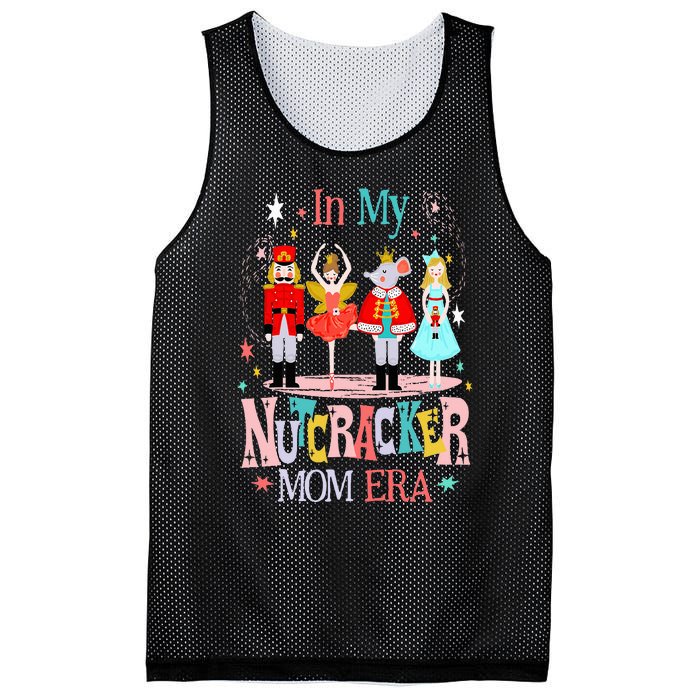 In My Nutcracker Mom Era Christmas Nutcracker Ballet Festive Mesh Reversible Basketball Jersey Tank