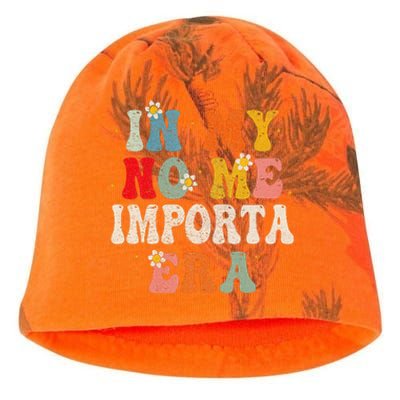 In My No Me Importa Era In My I DonT Care Era In Spanish Kati - Camo Knit Beanie