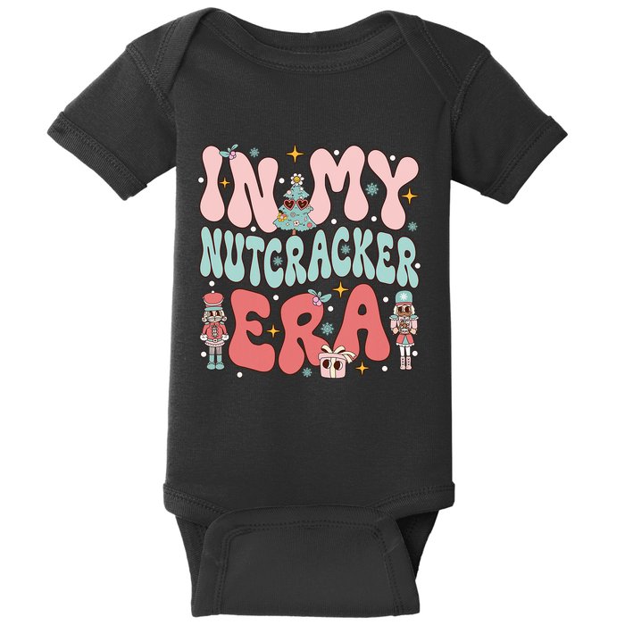 In My Nutcracker Era Groovy Christmas Nutcracker Squad Baby Bodysuit
