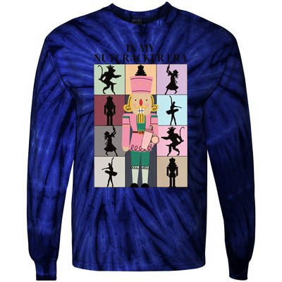 In My Nutcracker Era Nutcracker Ballet Christmas Tie-Dye Long Sleeve Shirt